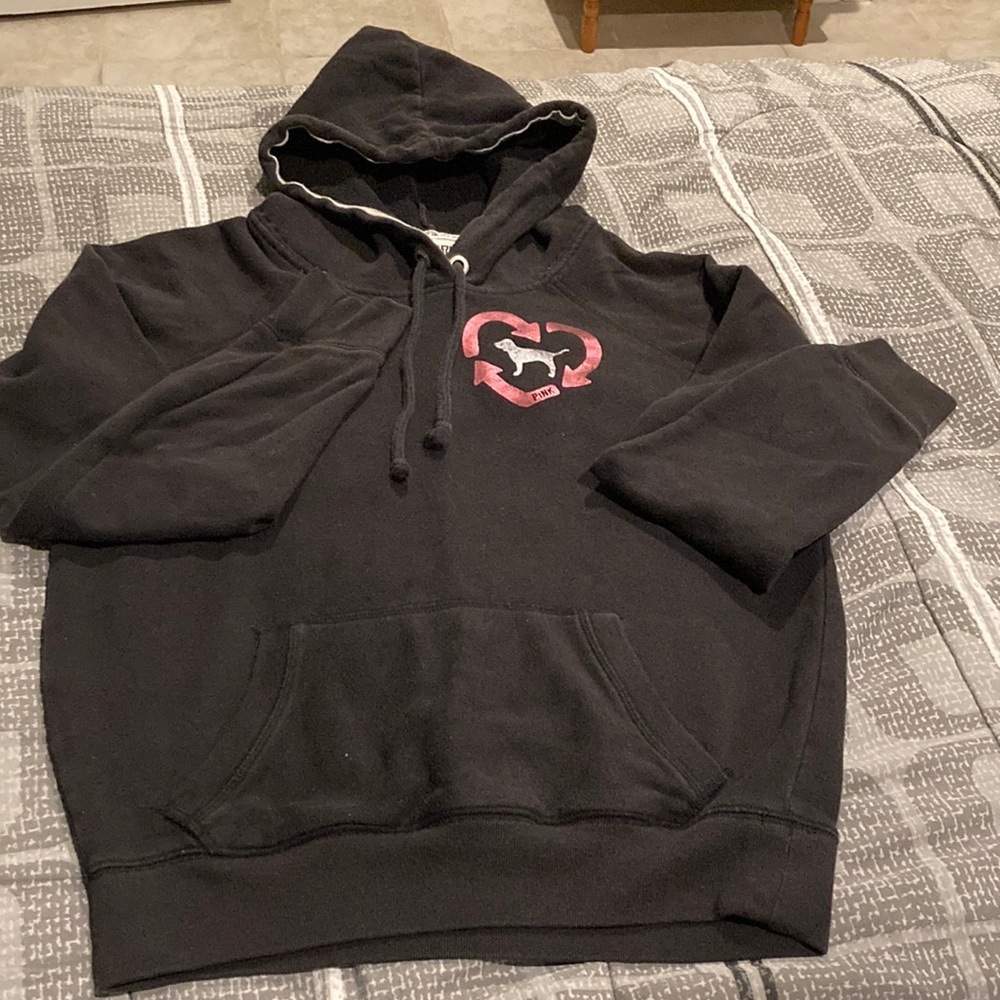 Pink hoodie